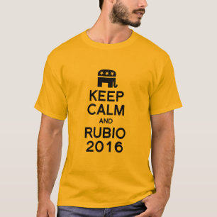 BEHALTEN SIE RUHE UND RUBIO 2016 - .PNG T-Shirt