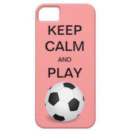 BEHALTEN Sie RUHE-UND SPIEL-FUSSBALL CaseMate Case-Mate iPhone Hülle