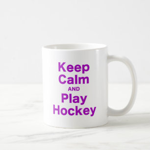 Behalten Sie Ruhe-und Spiel-Hockey Tasse