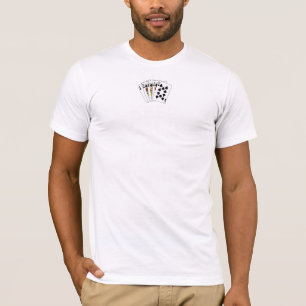Behalten Sie Ruhe-und Spiel-Poker T-Shirt