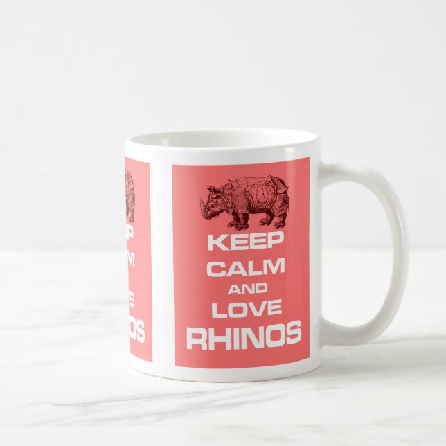 Behalten Sie Ruhe-und Tasse (Rechts)