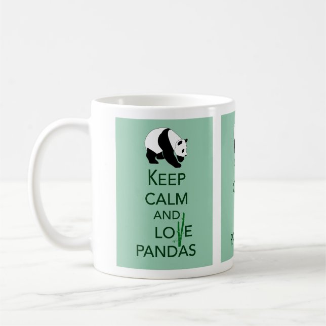Behalten Sie Ruhe-und Tasse (Links)