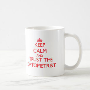 Behalten Sie Ruhe und vertrauen Sie dem Kaffeetasse