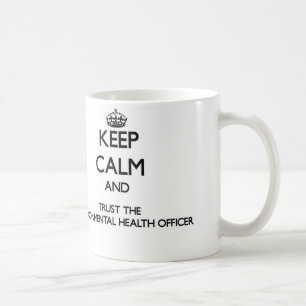 Behalten Sie Ruhe und vertrauen Sie der Tasse