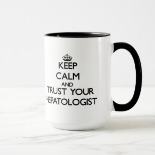 Behalten Sie Ruhe und vertrauen Sie Ihrem Tasse
