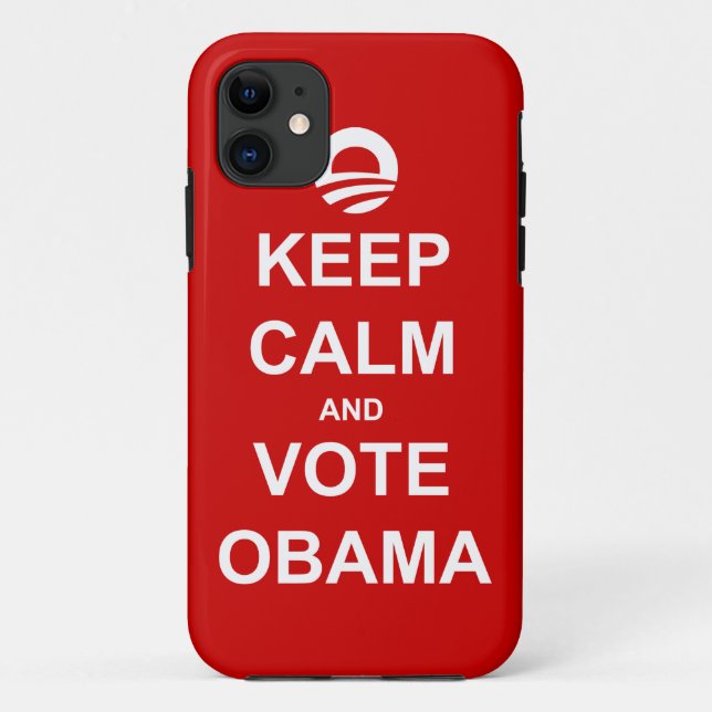 Behalten Sie Ruheund AbstimmungObama iPhone 5 Fall Case-Mate iPhone Hülle (Rückseite)