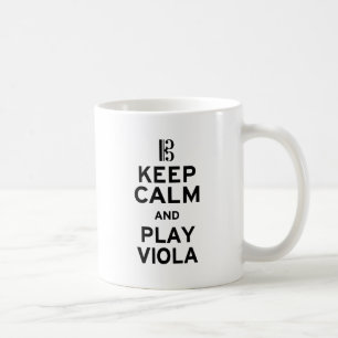 Behalten Sie Ruheund SpielViola Tasse