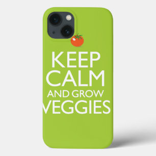 Behalten Sie ruhig und bauen Sie Veggies an Case-Mate iPhone Hülle
