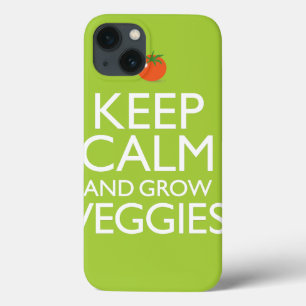 Behalten Sie ruhig und bauen Sie Veggies an iPhone 13 Hülle