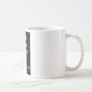 Behalten Sie ruhig und behalten Sie Tarantulas Kaffeetasse
