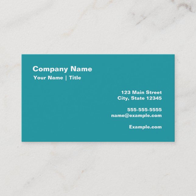 Behalten Sie ruhig und Gesang OM Visitenkarte (Vorderseite)