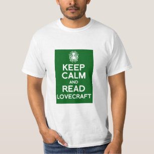 Behalten Sie ruhig und lesen Sie Lovecraft T-Shirt