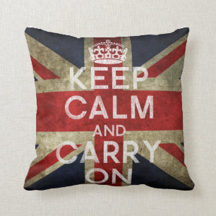 Behalten Sie ruhig und machen Sie Kissen weiter
