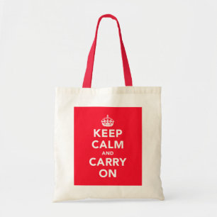Behalten Sie ruhig und machen Sie Taschen-Tasche Tragetasche