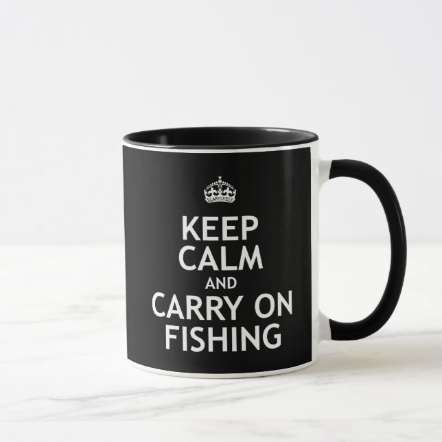 Behalten Sie ruhig und machen Sie weiter zu Tasse (Rechts)