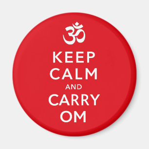 Behalten Sie ruhig und tragen Sie motivierend Magnet