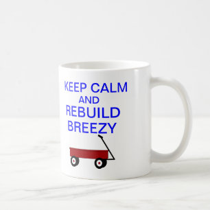 BEHALTEN SIE RUHIGE BREEZY TASSE