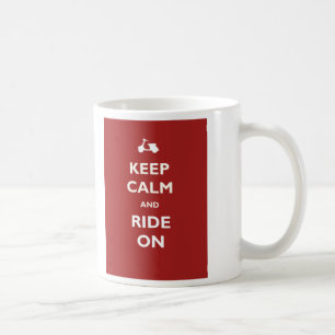 Behalten Sie ruhige Fahrroller-Tasse Tasse