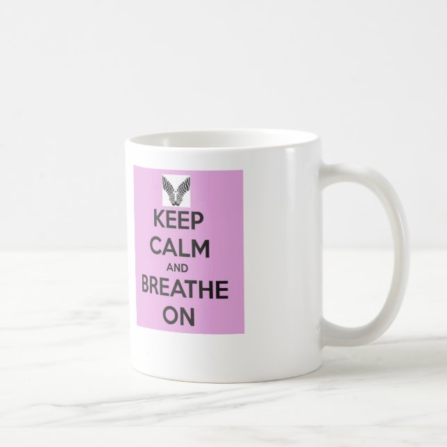 Behalten Sie ruhige Kaffee-Tasse Kaffeetasse (Rechts)