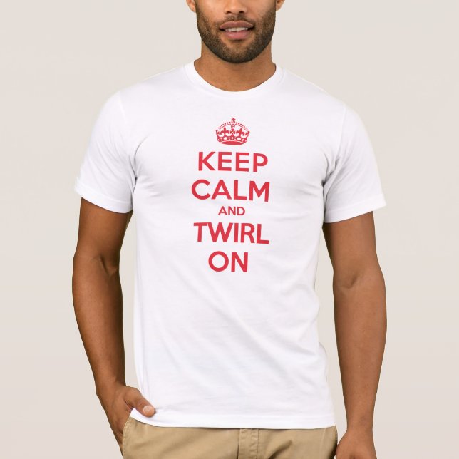 Behalten Sie ruhige Rotation T-Shirt (Vorderseite)