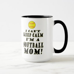 Behalten Sie ruhige Softball-Tasse Tasse