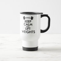 Behalten Sie ruhige und Aufzuggewichts-Reise-Tasse
