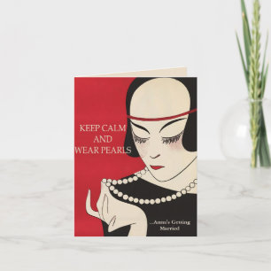 Behalten Sie ruhige und Einladung