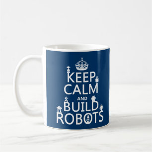 Behalten Sie ruhige und Gestalt-Roboter (in Tasse