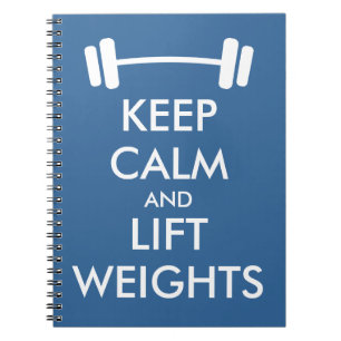 Behalten Sie ruhige und Notizblock