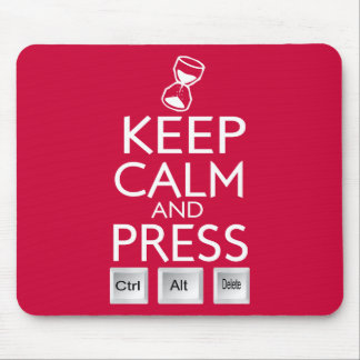 Behalten Sie ruhige und Presse-Kontrolle Alt und Mousepad