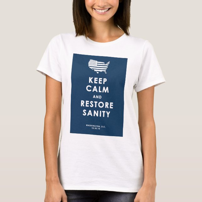 BEHALTEN SIE RUHIGE UND T-Shirt (Vorderseite)