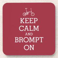 Behalten Sie ruhigen Brompton Fahrrad-Untersetzer