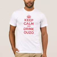 Behalten Sie ruhiges Getränk Ouzo