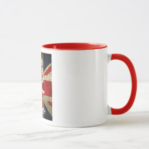 Behalten Sie ruhiges Gibraltar ist britische Tasse