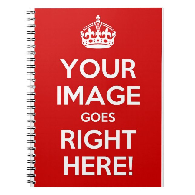 Behalten Sie ruhiges Notizbuch Notizblock (Vorderseite)