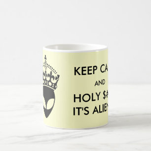 Behalten Sie ruhiges und heiliges $#! U. ist es Tasse