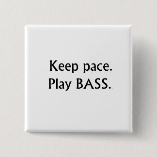 Behalten Sie schwarzen Textbass-entwurf Schritt Button