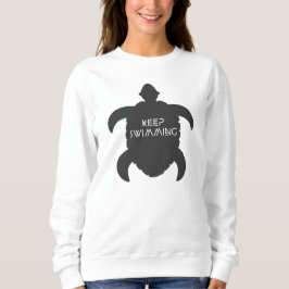 Behalten Sie Schwimmen Sweatshirt