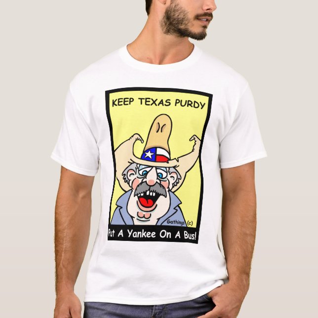BEHALTEN SIE TEXAS HÜBSCH T-Shirt (Vorderseite)