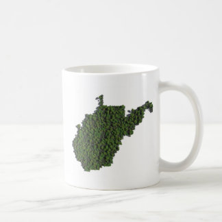 Behalten Sie West- Virginiagrün Kaffeetasse