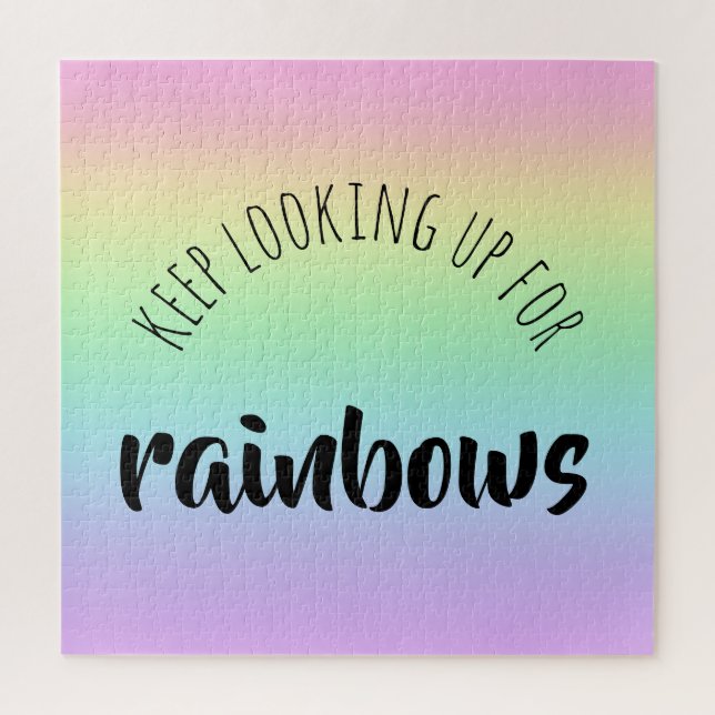 Behalten Suche nach Rainbows Jigsaw Puzzle (Vertikal)