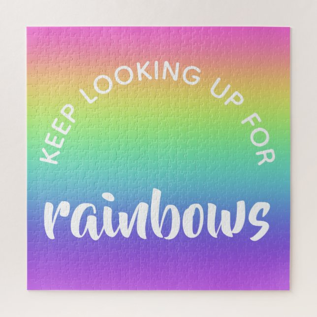 Behalten Suche nach Rainbows Jigsaw Puzzle (Vertikal)