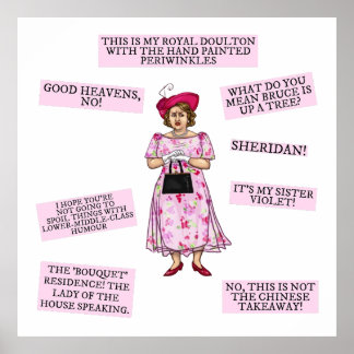 Behaltend Erscheinungen Poster