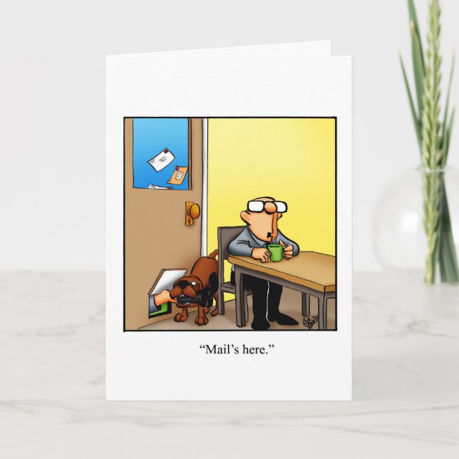 Behaltend Grußkarte in Touch Spaß Karte (Vorderseite)