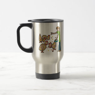 Behaltend Hühnchen Reisebecher