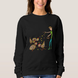 Behaltend Hühnchen Sweatshirt