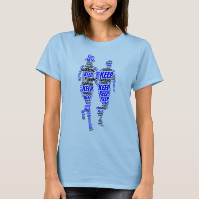 Behaltend Männer Frauen T - Shirt (Vorderseite)