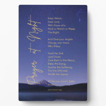 Behaltend Nachtgebet mit Easel