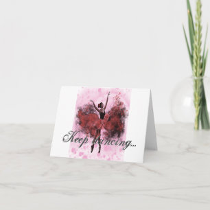 Behaltend Tanz Karte