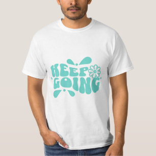 behaltend Typografie T-Shirt